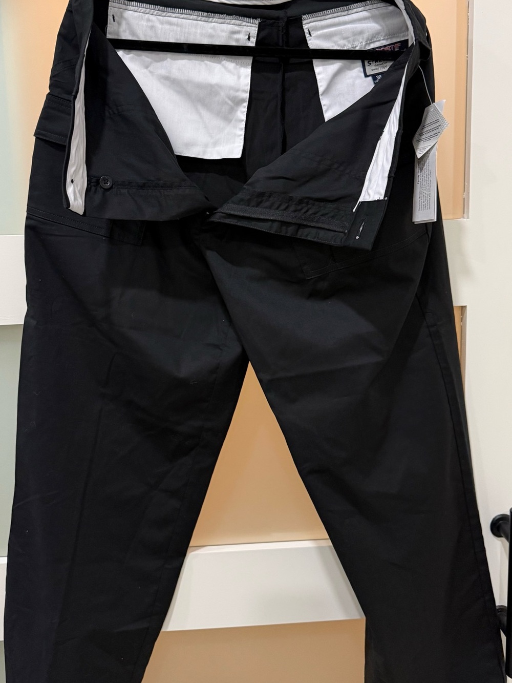 Sportif Hatteras Black Men’s fishing/Hunting Pants - Classic Straight Fit